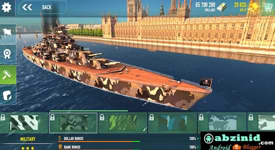 Battle of Warships mod unlimited ammo