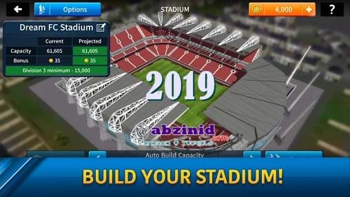 Dream League 2019 stadium