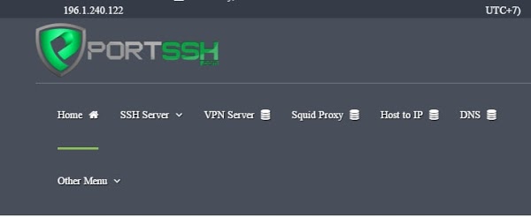 create ssh account on portssh