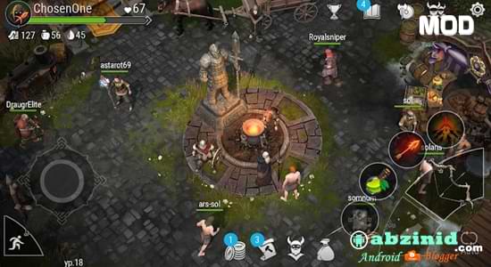 frostborn mod apk download