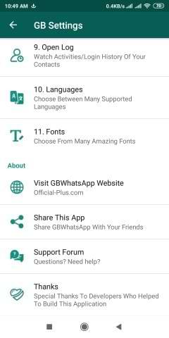 Update GBWhatsApp apk 2023