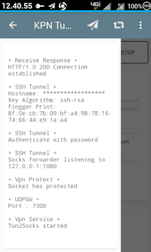 kpn tunnel connected