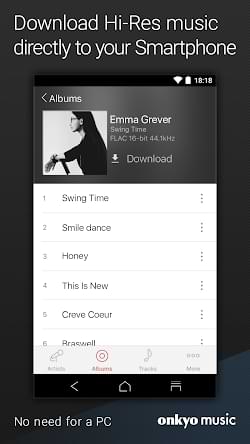 onkyo music player apk download