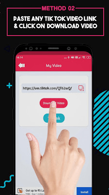 download tik tok video without water mark