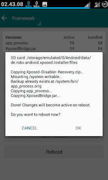 xposed installed interference